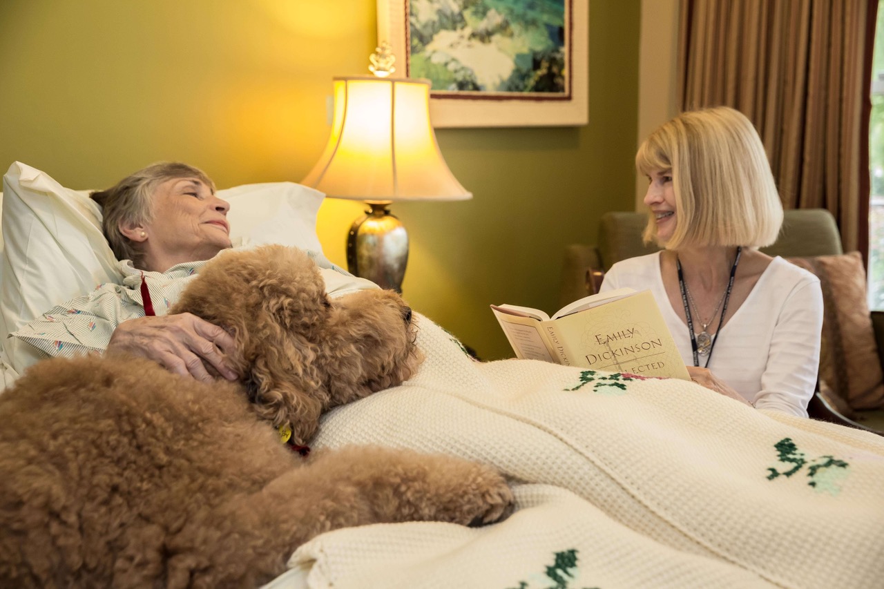 Hospice care foregår når noen med en alvorlig sykdom er nær slutten av livet. 